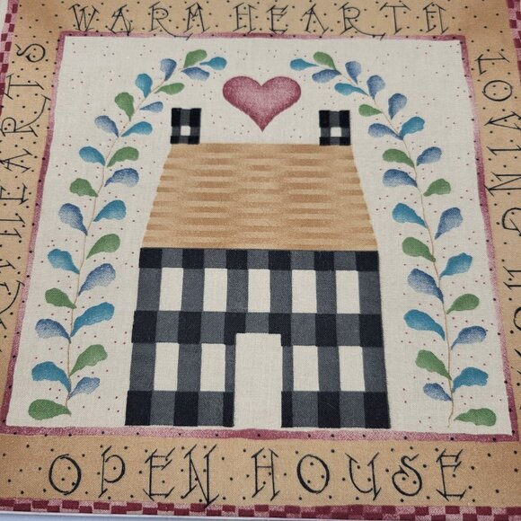 Daisy Kingdom Country Easy Heirlooms Marcias Sampler Panel - Picture 4 of 8